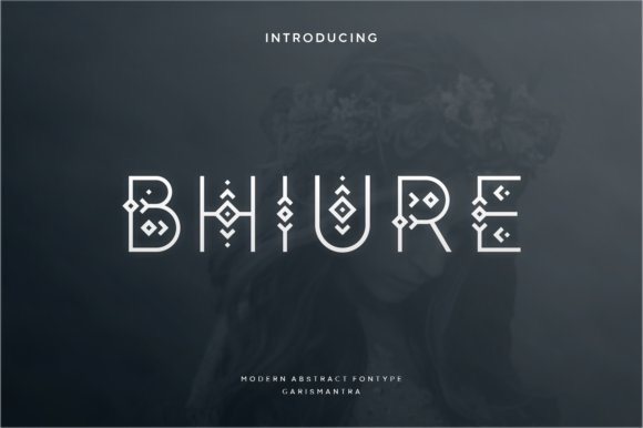 Bhiure: A Minimalistic Display Font for Modern Web Design