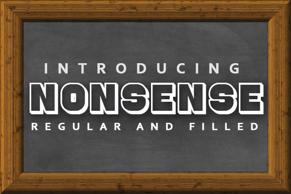 Boost Your Campaigns with Nonsense: A Versatile 3D Display Font