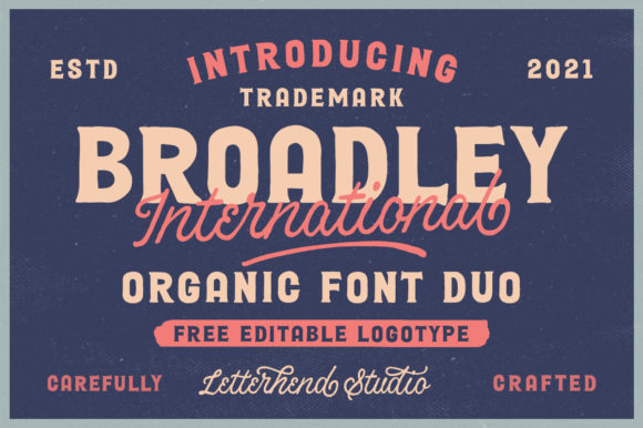 Broadley: A Playful Vintage Font for Eye-Catching Campaigns