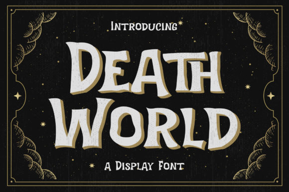 Death World: A Bold Display Font for Impactful Web Design