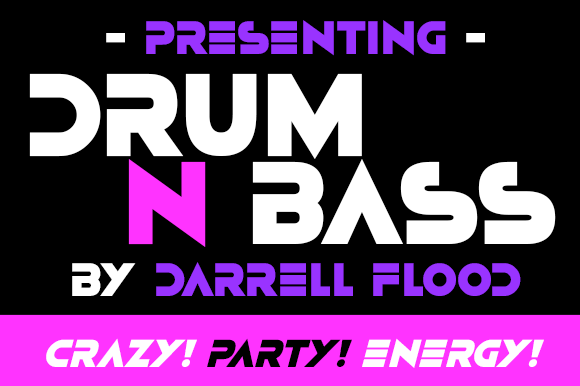 Discover Drum N Bass: A Bold Typeface for Editorial Impact