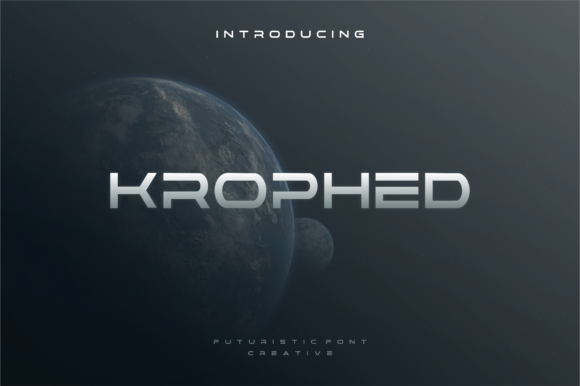 Discover Krophed: A Modern and Elegant Typeface