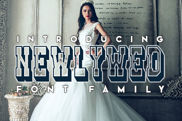 Discover the Charm of Newlywed: A Perfect 3D Display Font