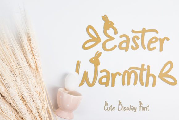 Easter Warmth: A Font for Eye-Catching Campaigns