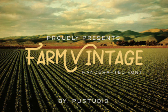 Elevate Your Craft with Farm Vintage Font