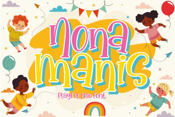 Enhance Your Brand with Nona Manis: A Playful Display Font