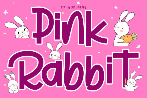 Enhance Your Brand with Pink Rabbit: A Stylish Display Font