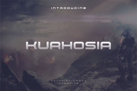 Enhance Your Web Design with Kurhosia, a Futuristic Display Font