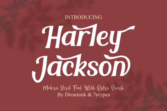 Harley Jackson: A Modern and Elegant Display Font