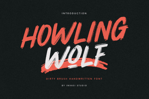 Howling Wolf: A Bold Font for Creative Makers