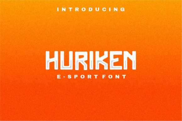 Huriken: A Bold Display Font for Eye-Catching Editorial Design