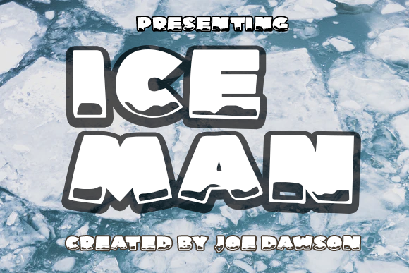 Ice Man: A Fun and Playful Font for Your Brand