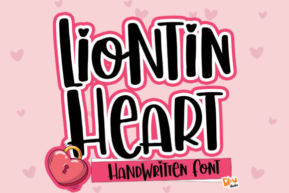 Liontin Heart: A Friendly Display Font for Engaging Web Design