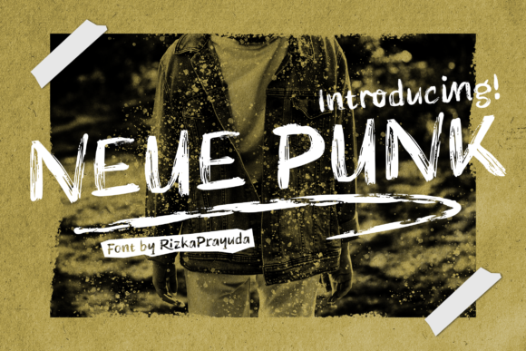 Neue Punk: A Bold and Edgy Display Font for Modern Publishers