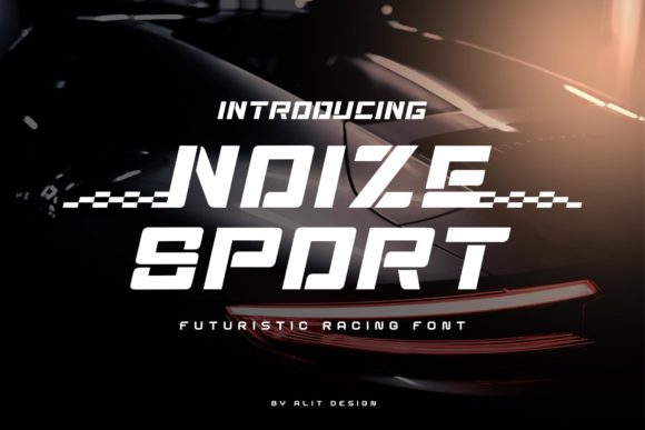 Noize Sport: A Bold Font for Dynamic Editorial Design
