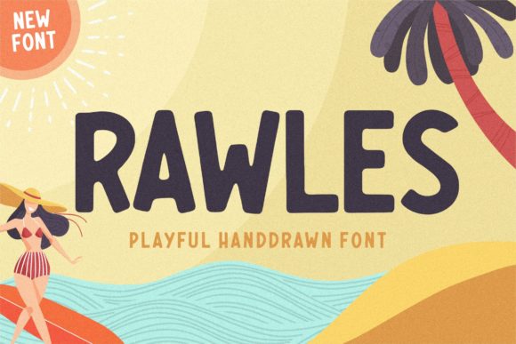 Rawles: A Bold and Playful Display Font for Web Design