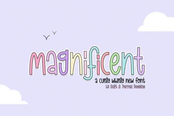 Review: Magnificent Duo – A Joyful Display Font for Creative Projects