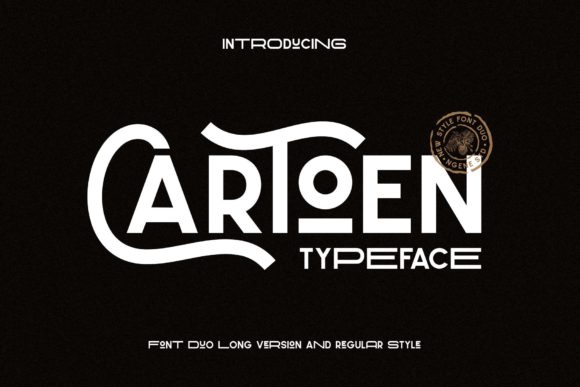Transform Your Brand with Cartoen Font Duo